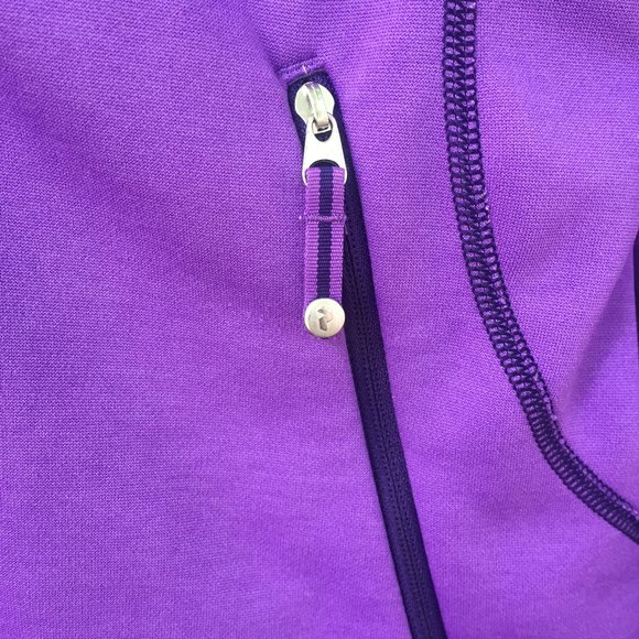 PeakPerformance R&D purple mid-layer zip up - size S - Picture 5 of 9